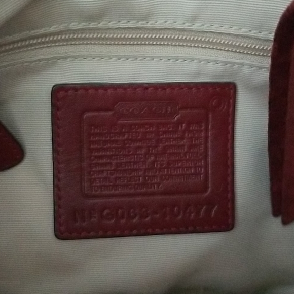 Coach Hobo Handbag Pink Multi - Picture 6 of 6